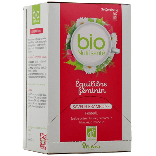 Nutrisanté Infusion Bio équilibre Féminin