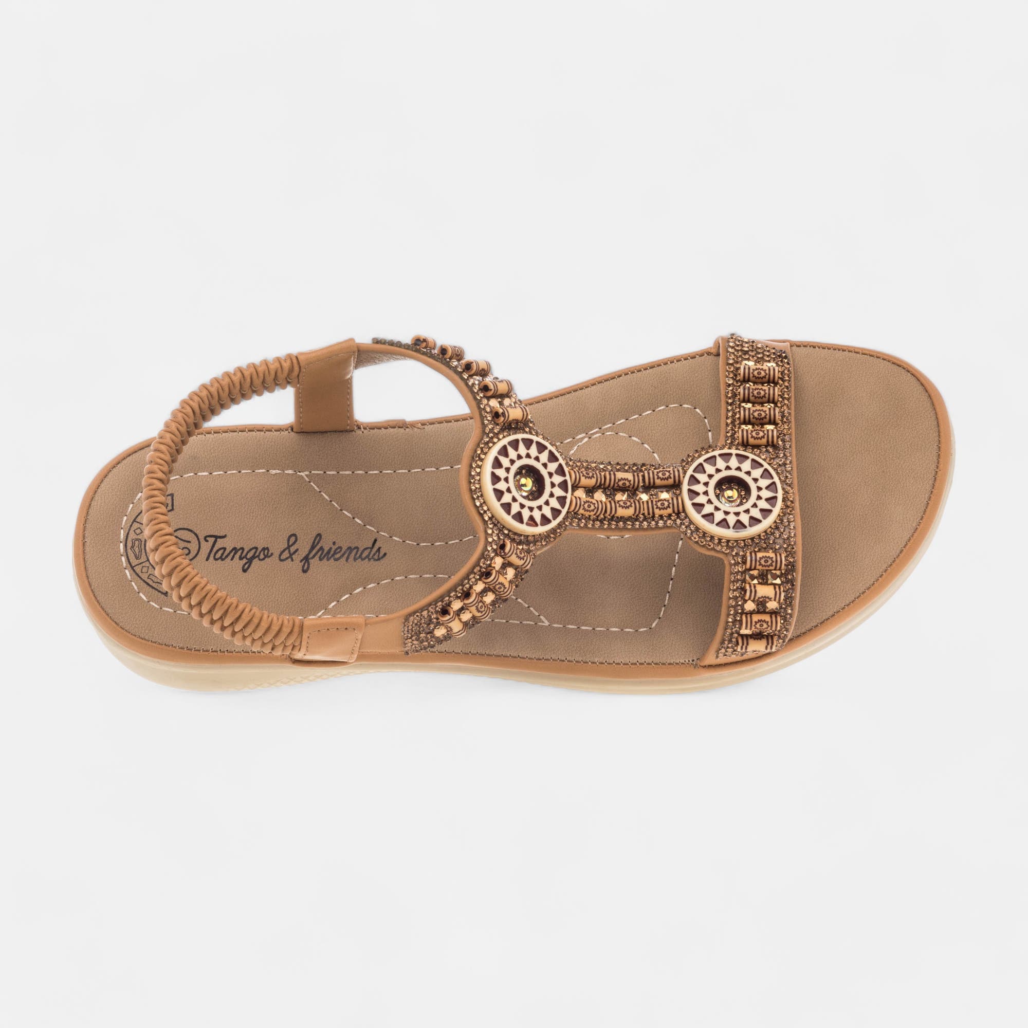 Sandales Femme camel