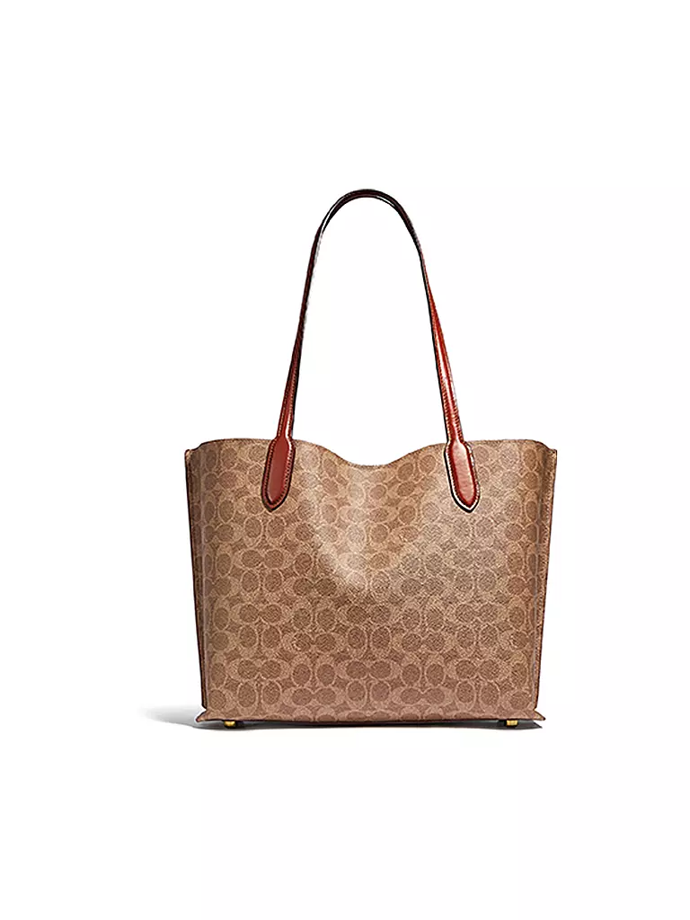 COACH Tasche - Shopper  WILLOW braun