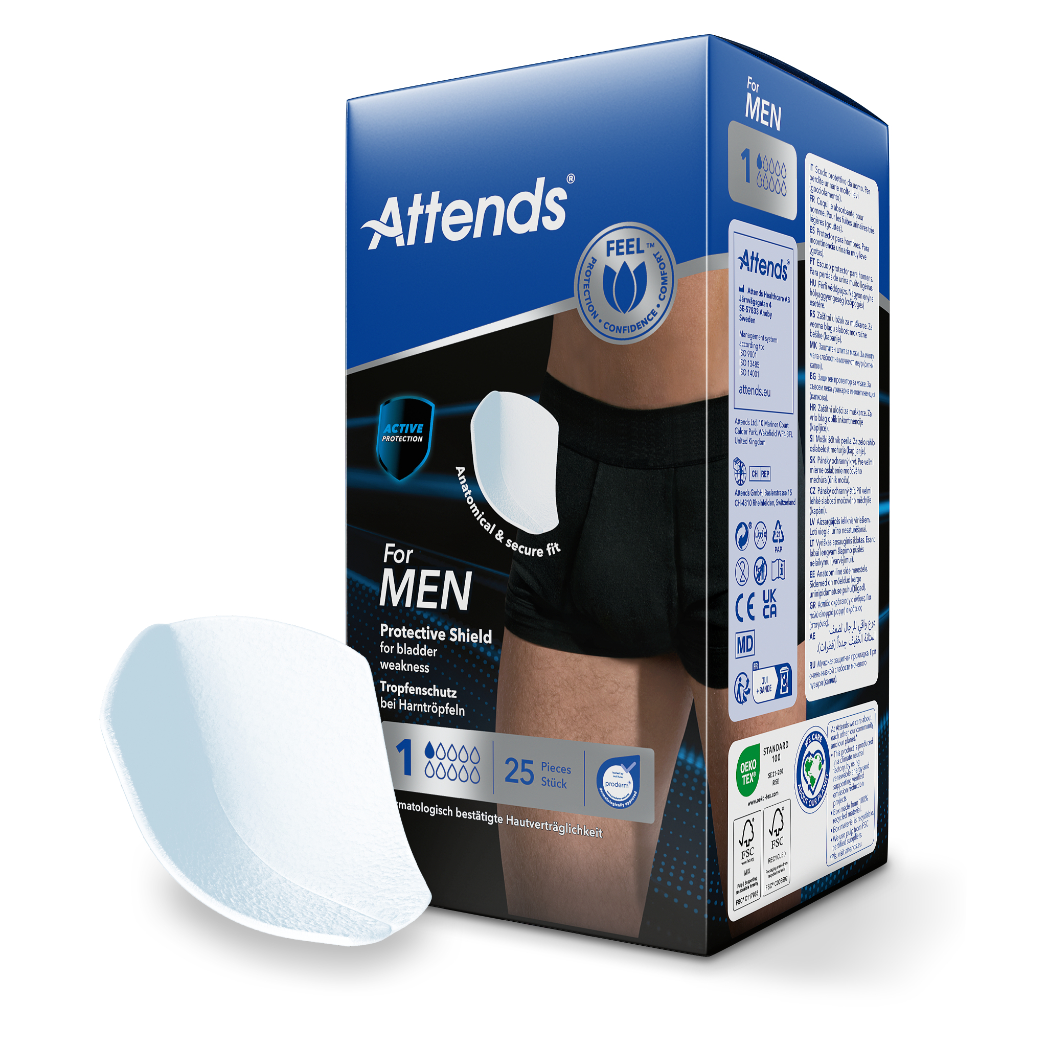 Attends For Men 1 (25 Stuks)