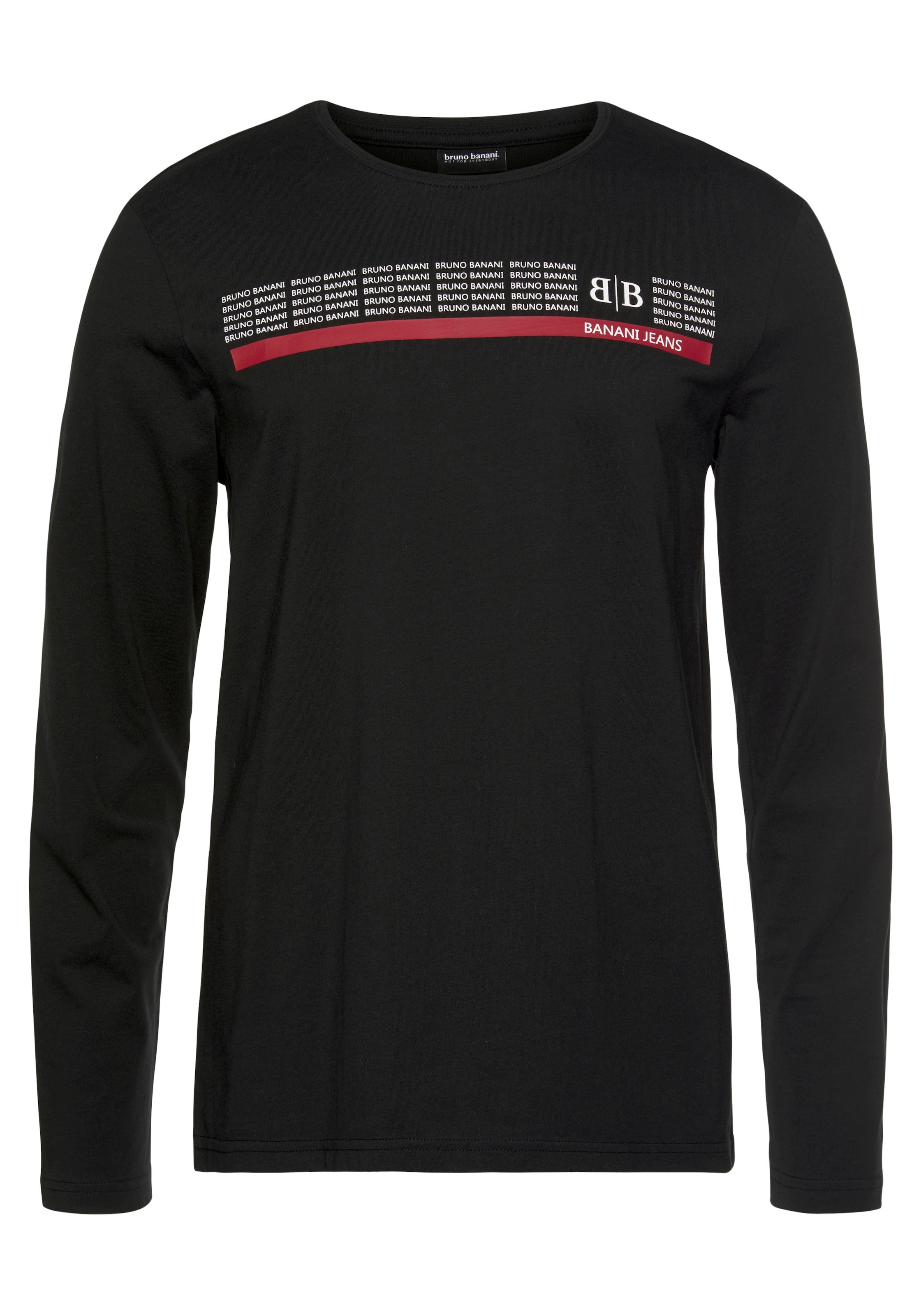 Bruno Banani Langarmshirt , schmal geschnitten,  mit lässigem und peppigem Aufdruck