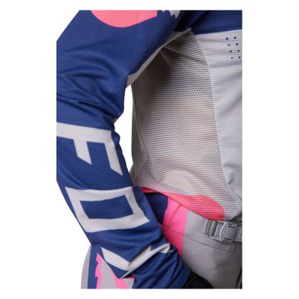 Maillot cross Fox WOMENS FLEXAIR EFEKT 2023 - Violet / Blanc