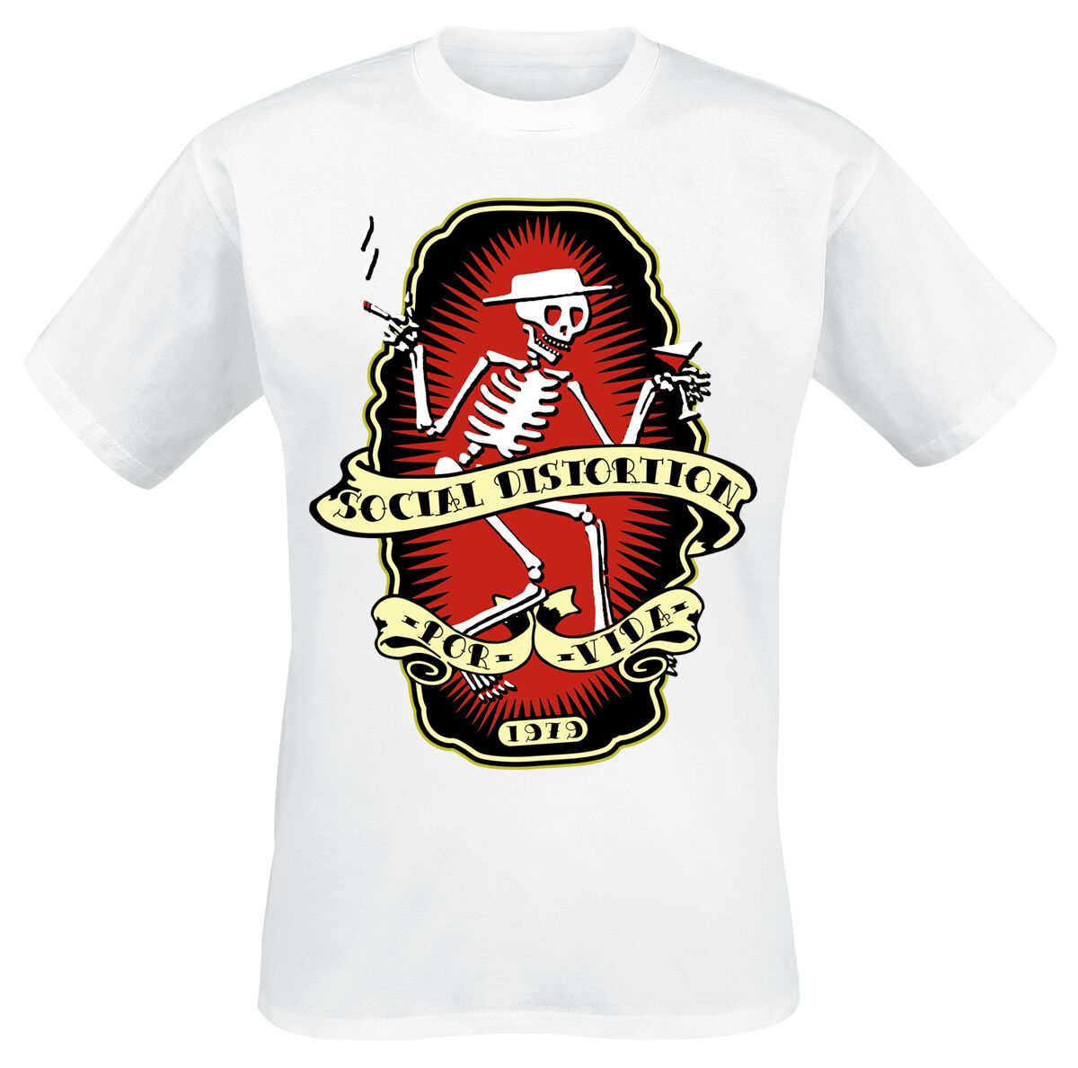 Por Vida | Social Distortion T-Shirt Manches courtes