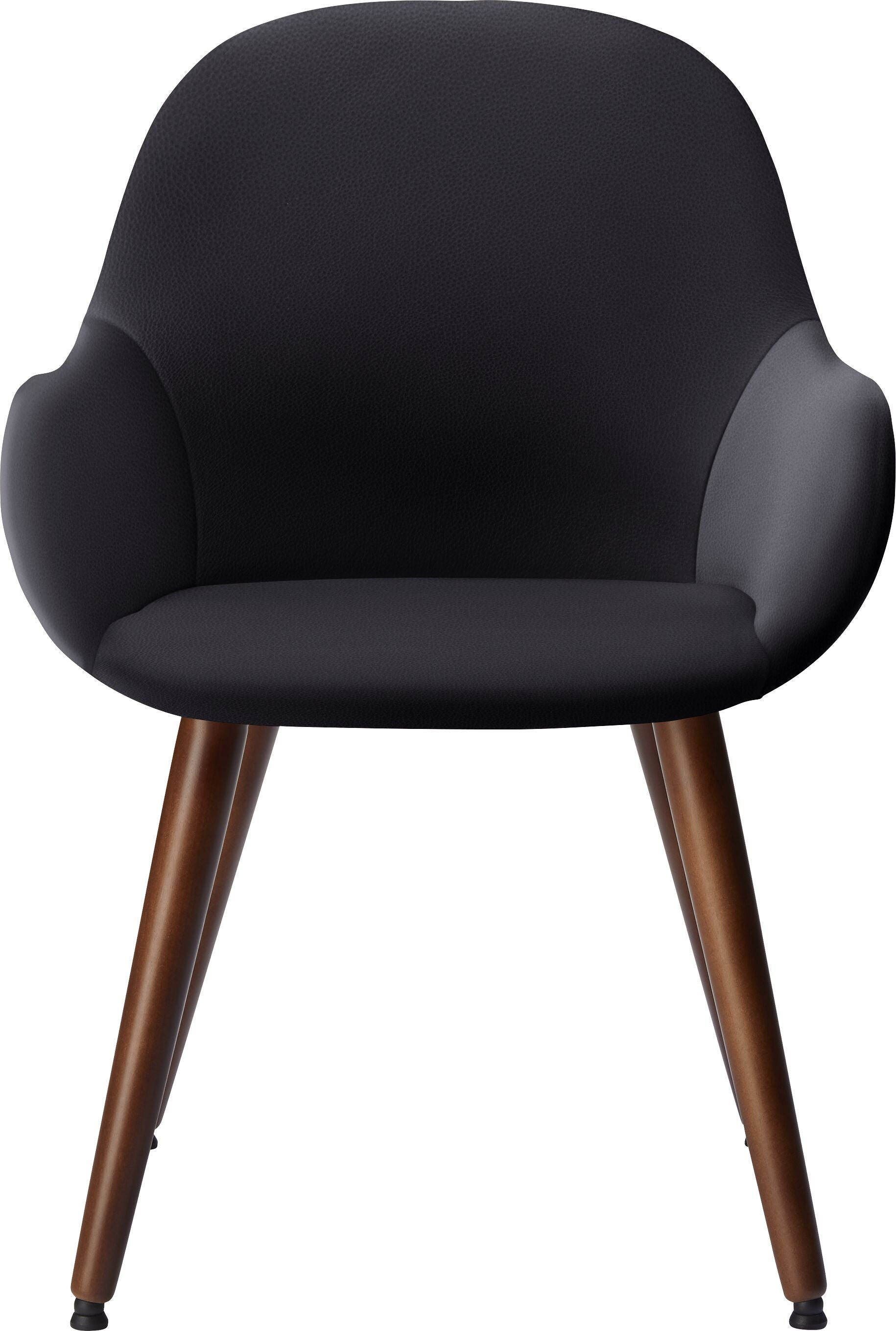LAYLA Stuhl - Schwarz / B: 56.0 cm x T: 60.0 cm x H: 84.0 cm