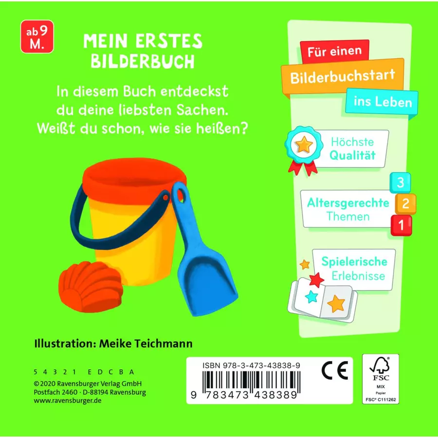 Ravensburger Mein erstes Bilderbuch Meine liebsten Sachen