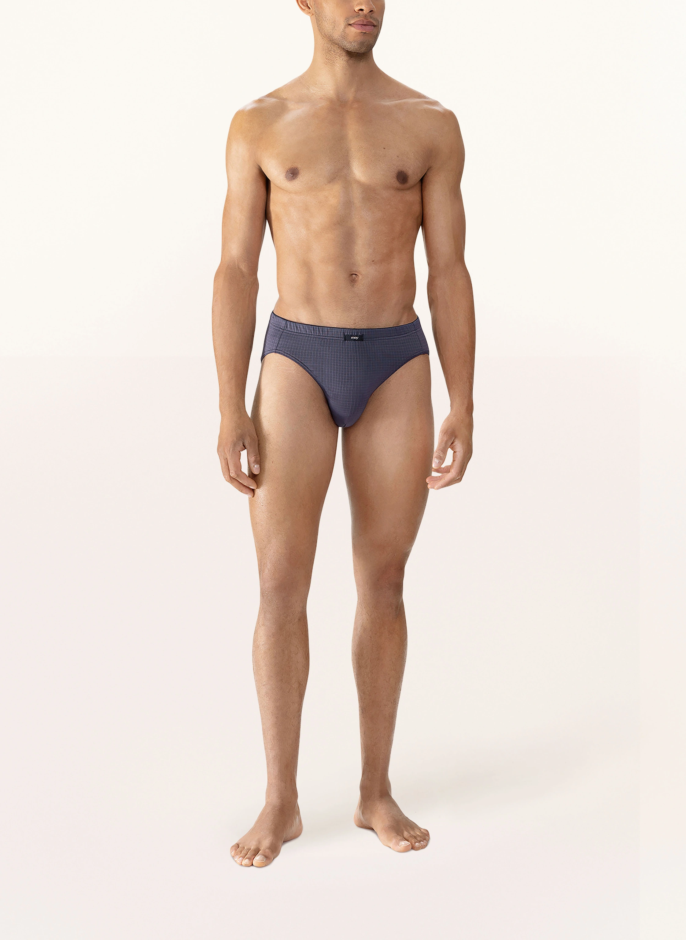 mey Slip Serie BLUE CHECK