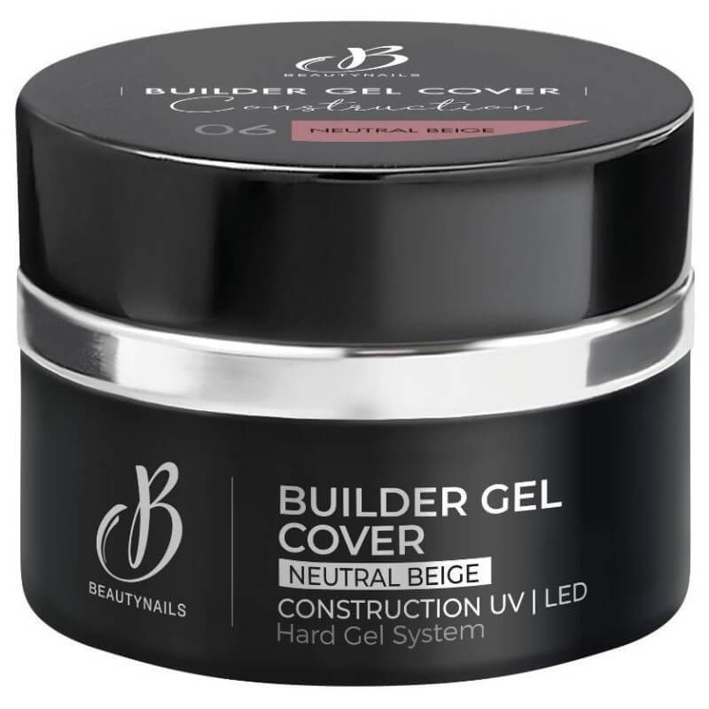 Gel de construction Builder gel cover 06 Neutral Beige Beauty Nails 50g
