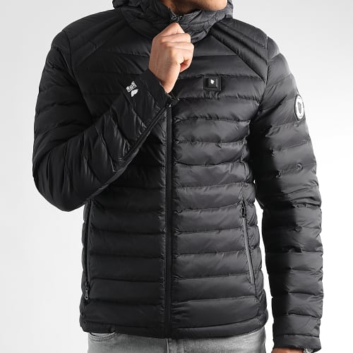 Doudoune Capuche Chauffante Otawa Noir