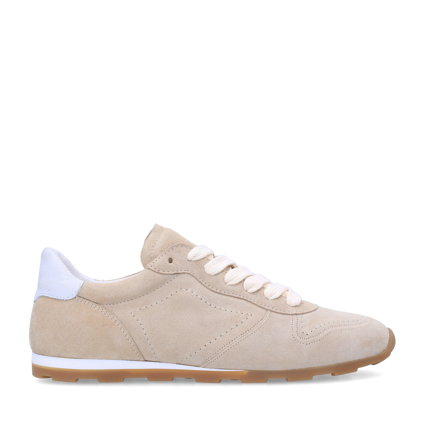 Beige suéde sneakers