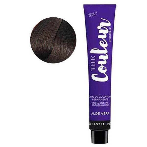 The Couleur Tube Coloration 100 ML N° 4.45 Châtain cuivré acajou Duxelle