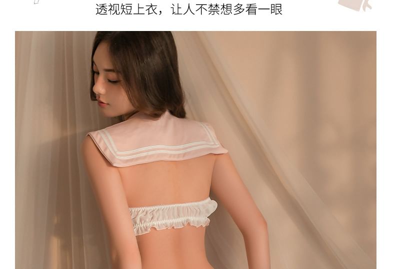 Secret Dream - Schooluniform Lingerie Kostuumset