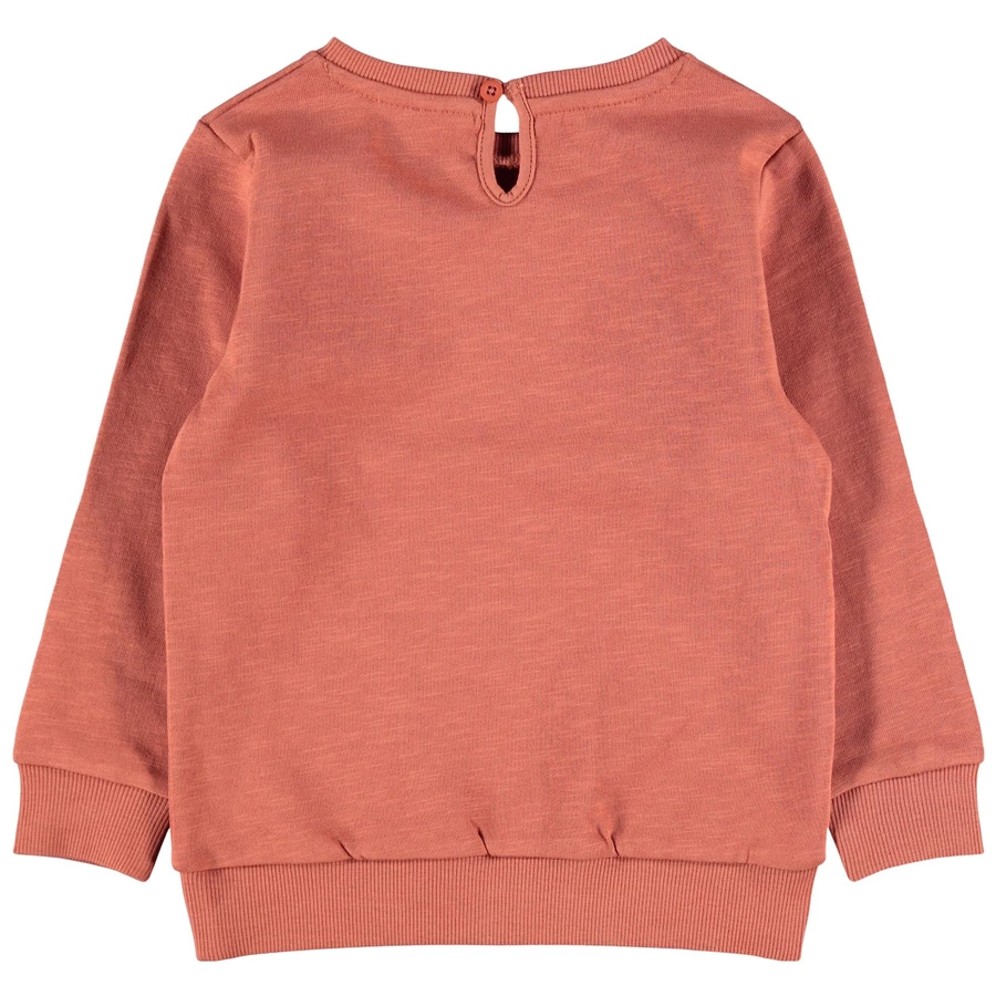 name it Sweatshirt Nmfnala Etruscan Red