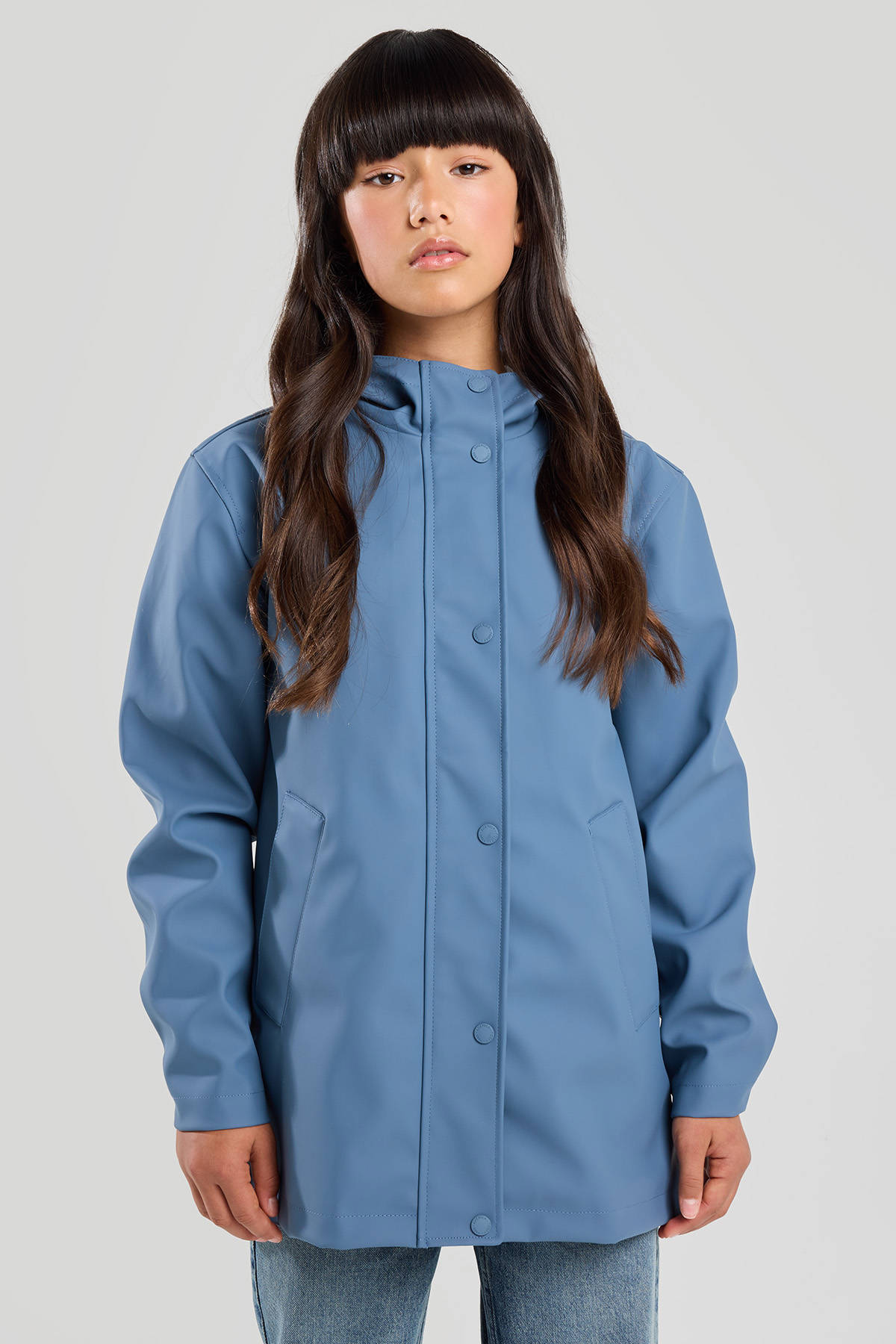 America Today regenjas blauw