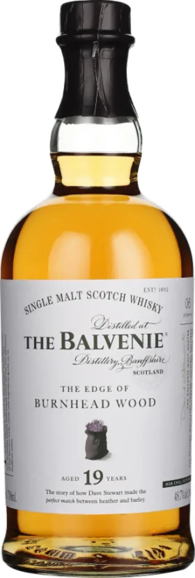 BALVENIE 19 YEARS THE EDGE OF BURNHEAD WOOD 70CL