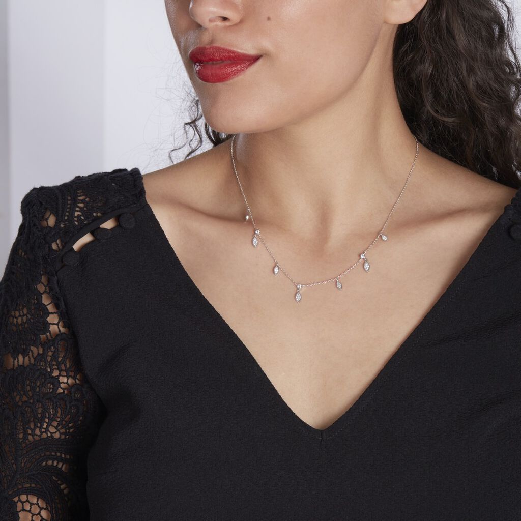 Collier Argent Cesario Oxyde