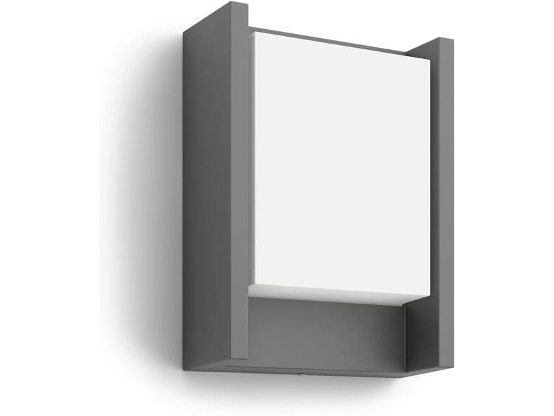 Philips Wandleuchte Arbour UE 2700K Anthrazit LED-Aussenleuchte