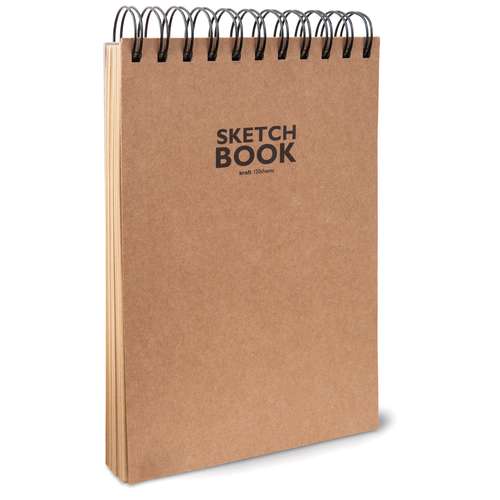 Sketchbook Kraft Spiralblock