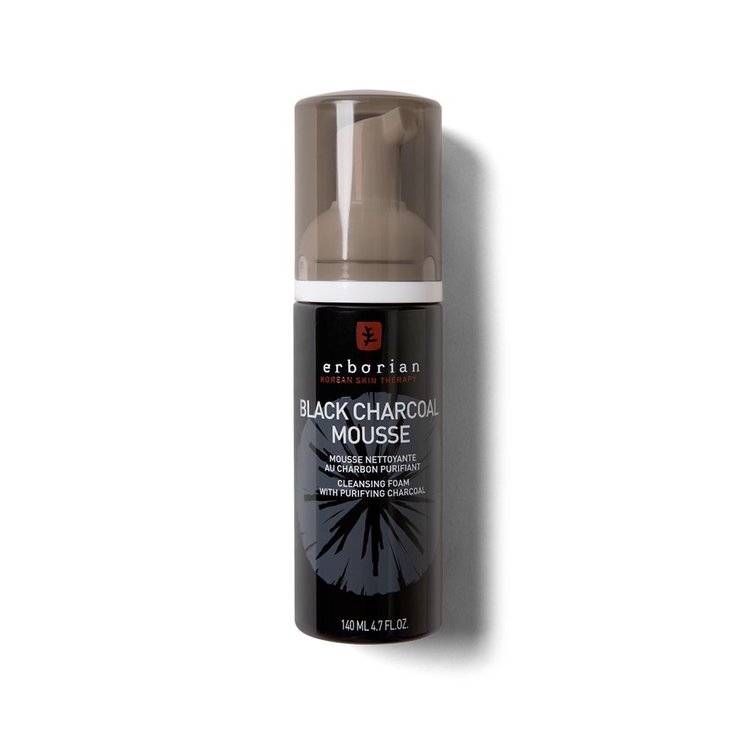 Mousse nettoyante au charbon purifiant 140ml Erborian