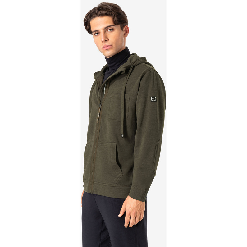 Super.Natural Herren Solution Hoodie Jacke