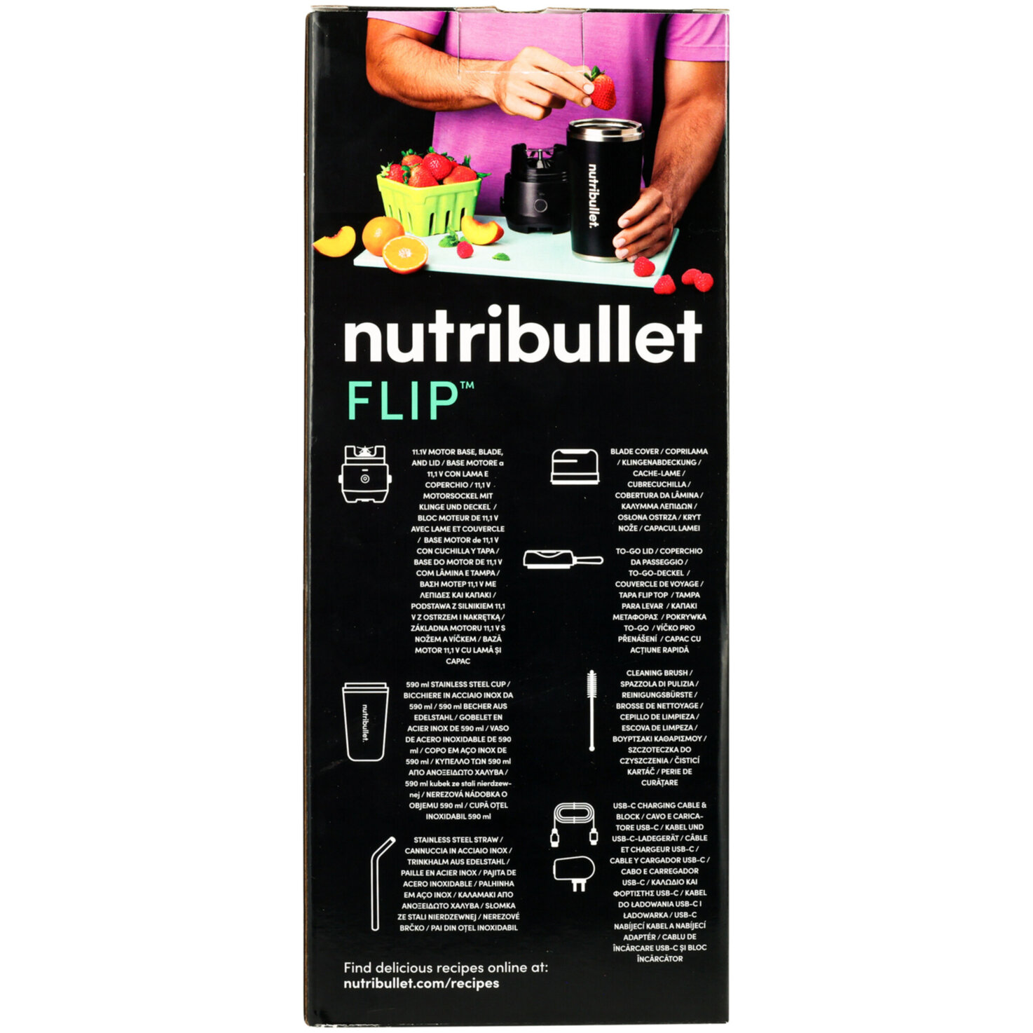 Nutribullet Portable Flip NBP016B