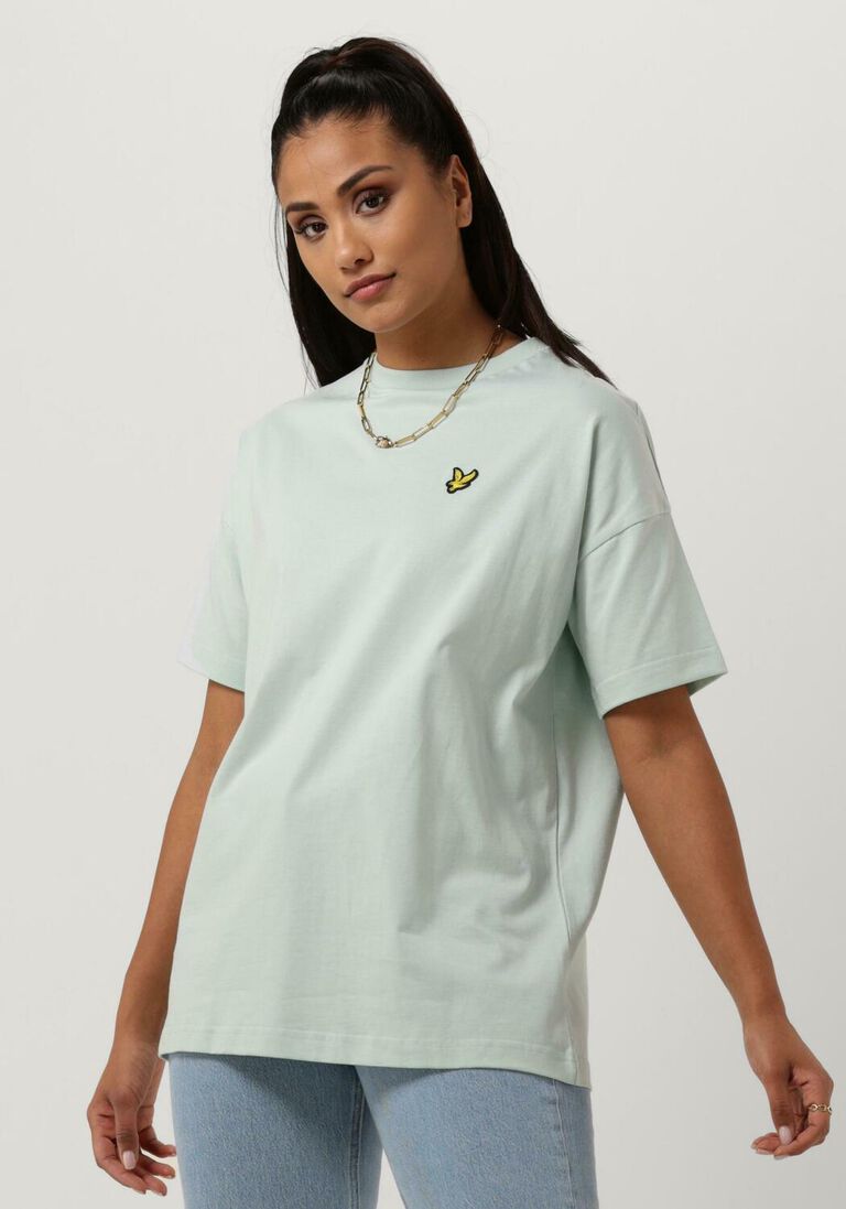 LYLE & SCOTT mint lyle & scott t-shirt oversized t-shirt