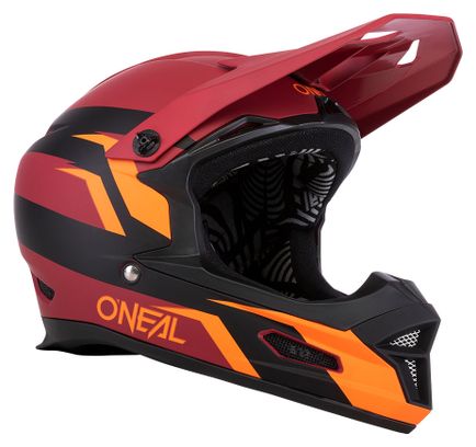 Casque Integral O'Neal Stage Fury Rouge / Orange