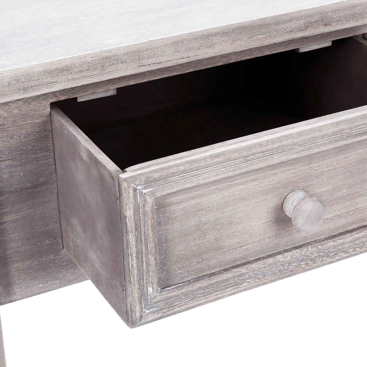 CONSOLE 2 TIROIRS CHARME NATUREL