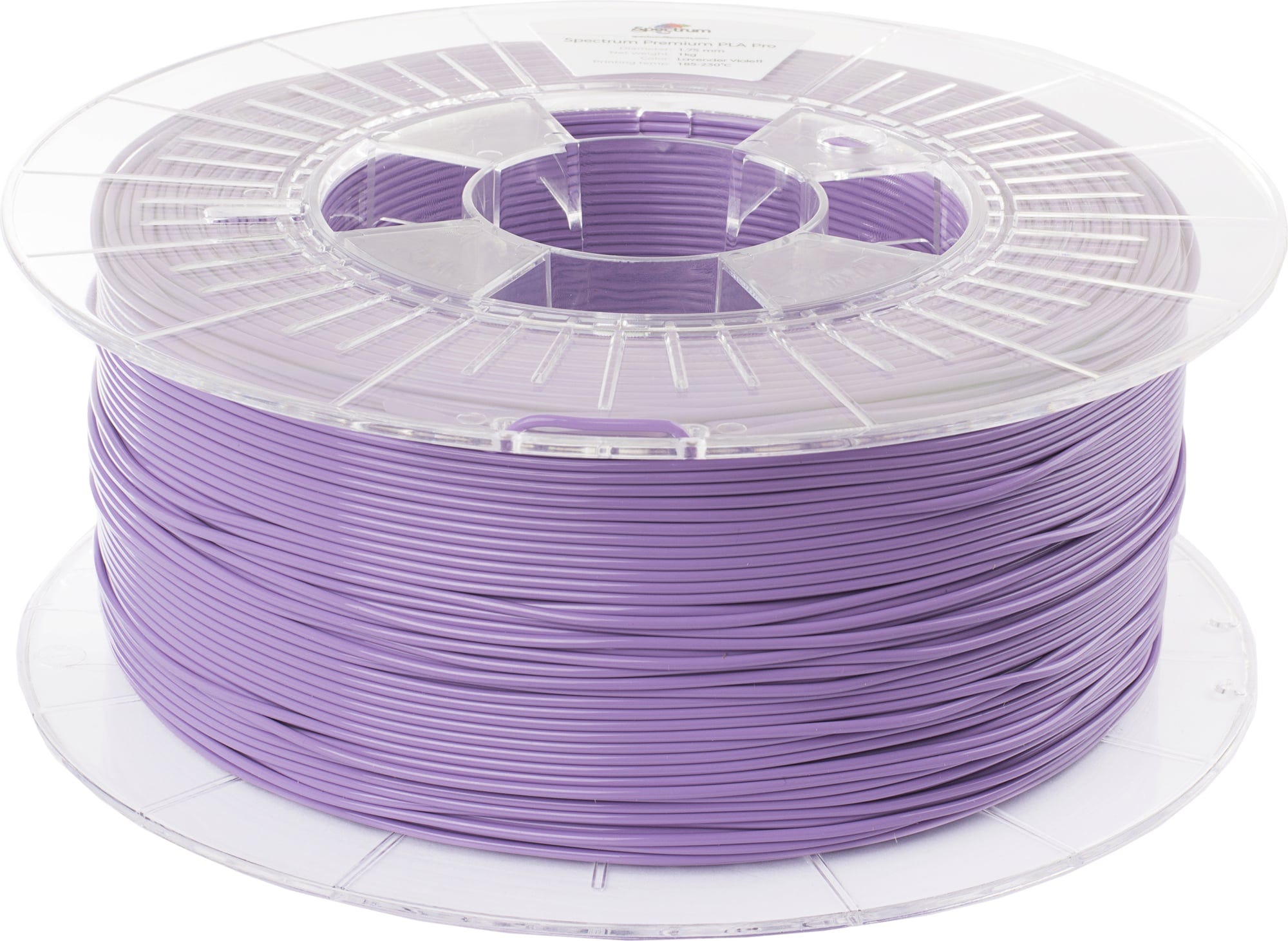 Spectrum  PLA Pro Lavender Violett, 1,75 mm / 1000 g    Haltbares und schlagfestes PLA Filament in Lavender Violett