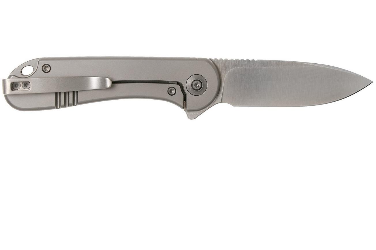 WE Knife Elementum WE18062X-1 Satin, Gray Titanium zakmes