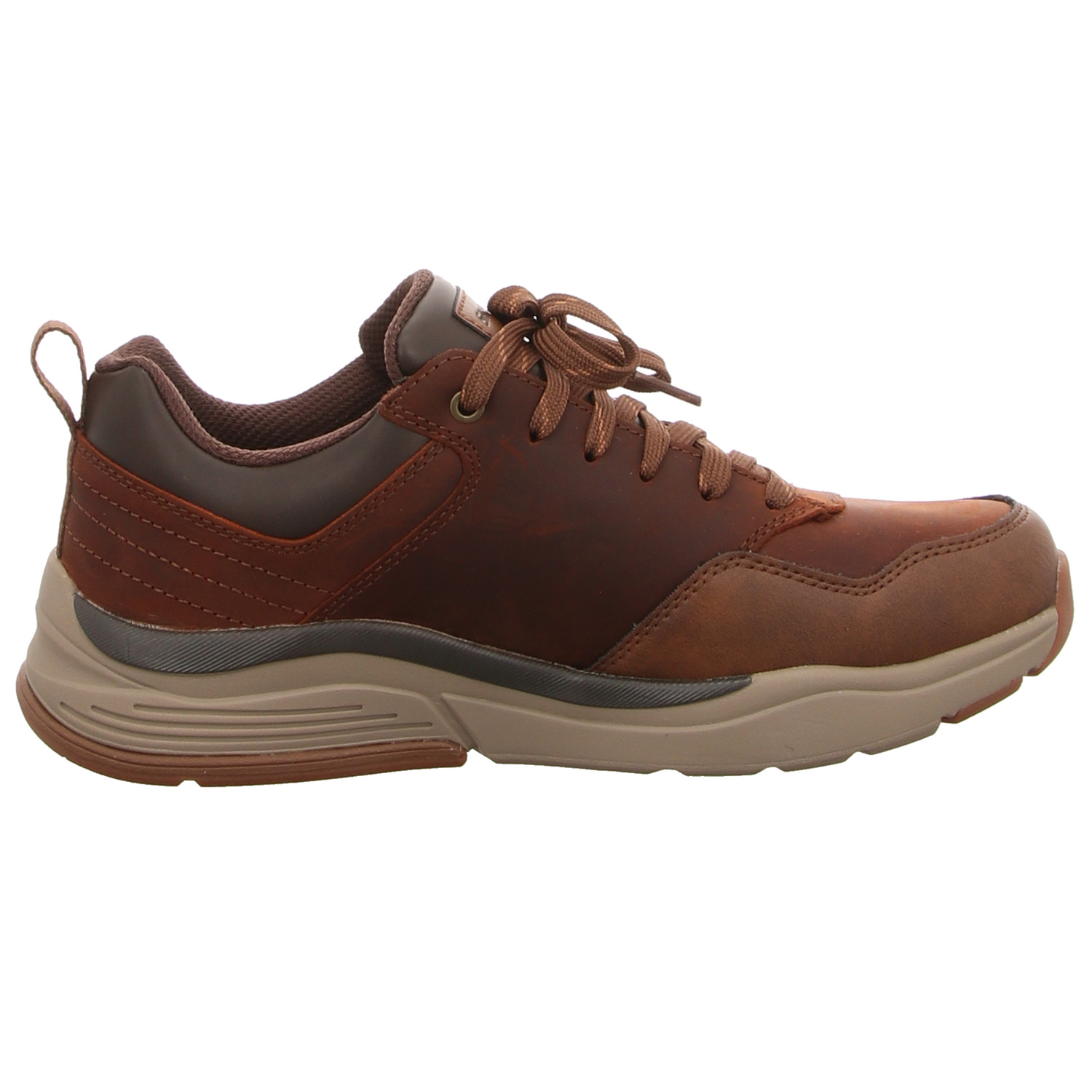 Skechers Schnürhalbschuh braun