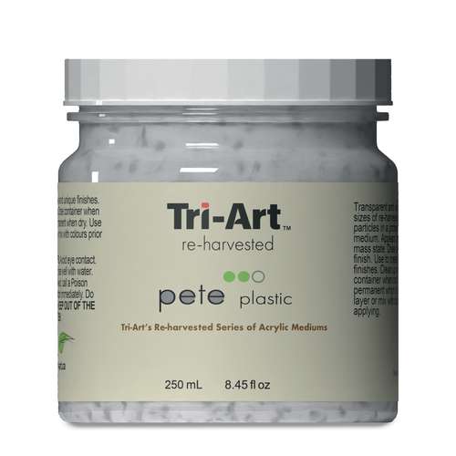 Tri-Art™ Re-Harvested Pete Plastic Acrylmedium