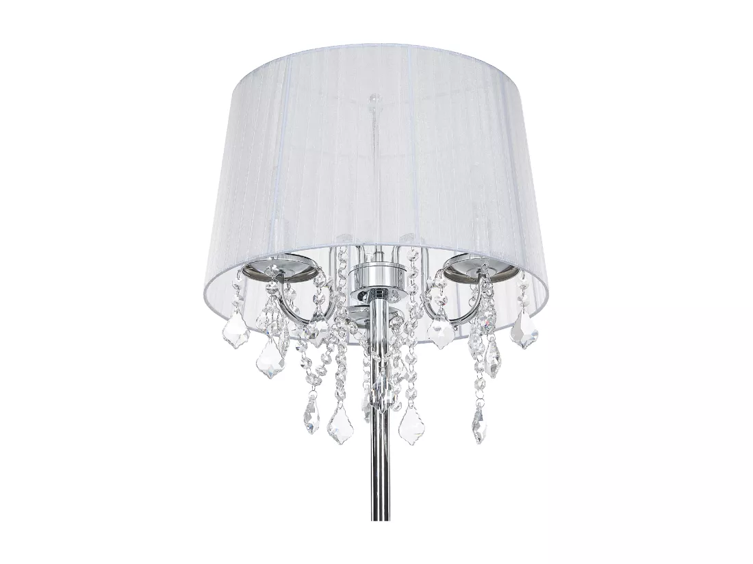 Lampadaire EVANS Métal Blanc