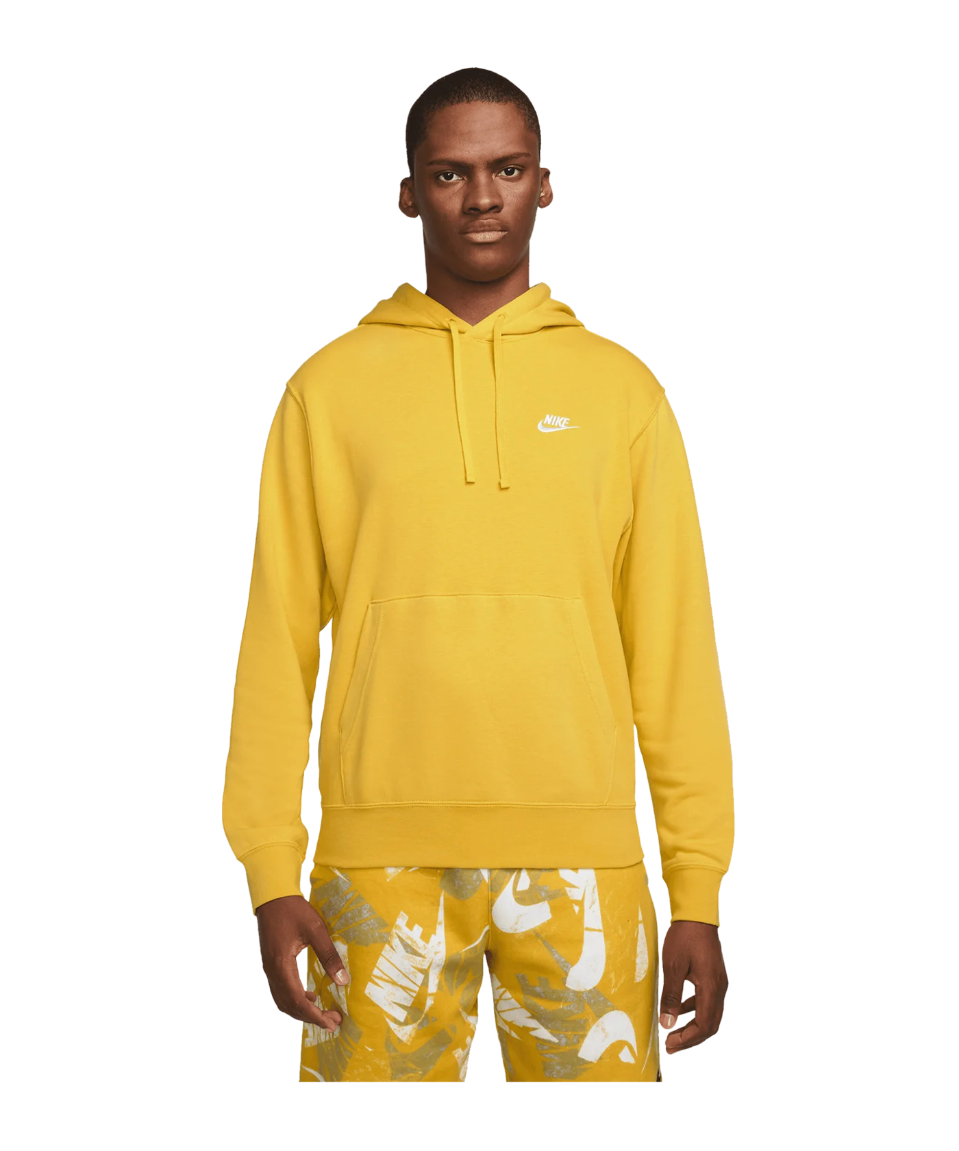 Nike Club Hoody Gelb F709