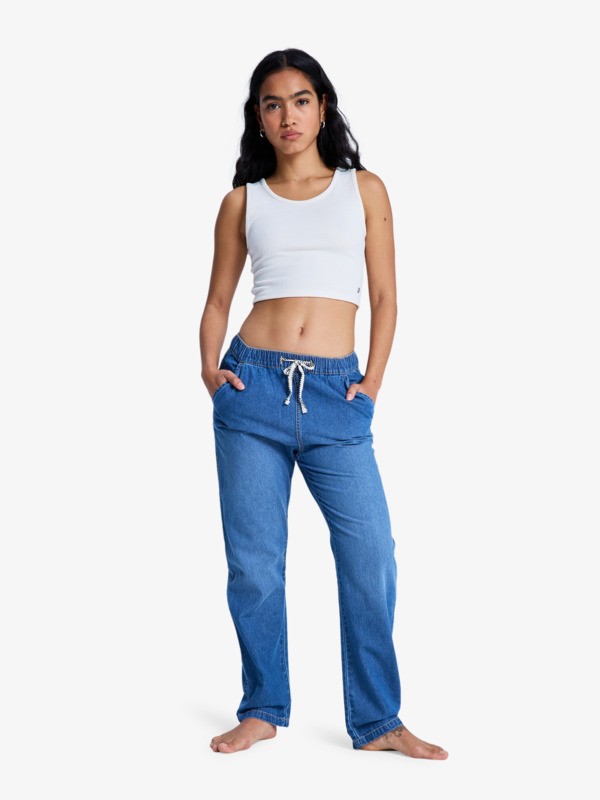 Slow Swell Jean Relaxed fit Bleu Femme