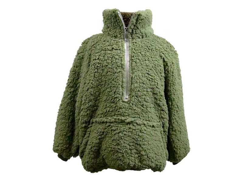 Unique Living Kids Willow oversized hoodie - Winter Green