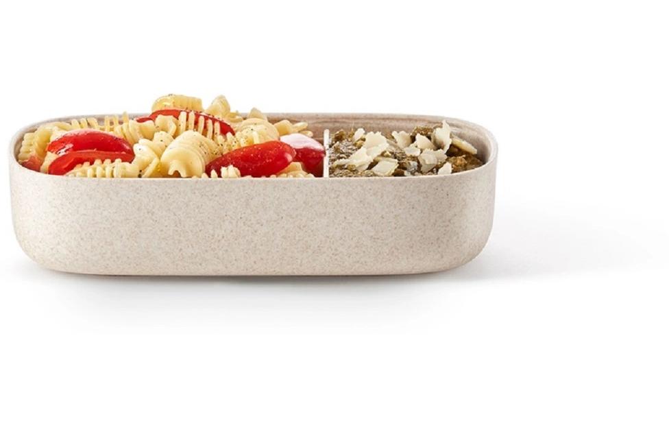 Lunchbox To Go Bio, 0.5 Liter, BeigeLunchbox mit 500 ml Fassungsvermögen