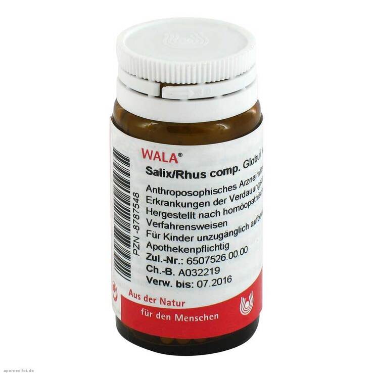 Salix Rhus comp. Globuli, 20 g