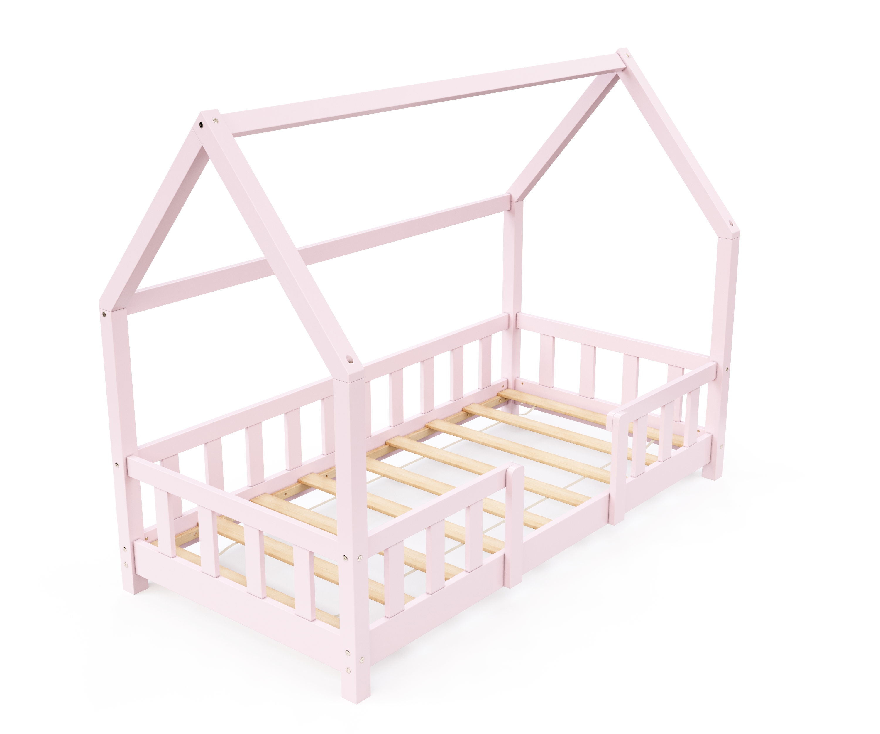 Kinderbett MAISON 70 x 140 cm rosa
