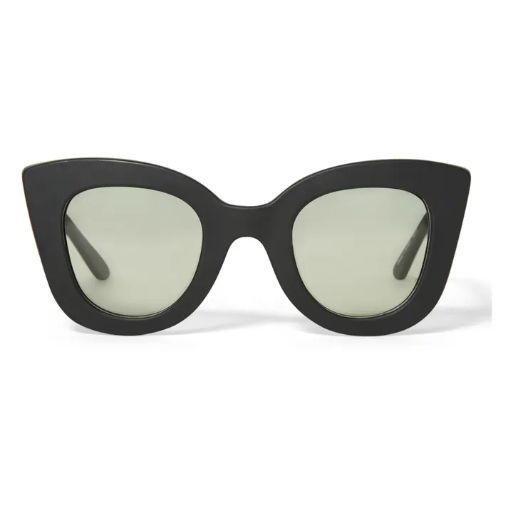 Sons + Daughters Lunettes de Soleil Cat Cat  | Noir mat