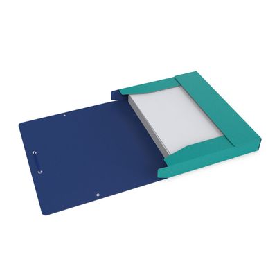 Oxford Bicolor Recyc+ - Boîte de classement carton - dos 35 mm - disponible dans différentes couleurs