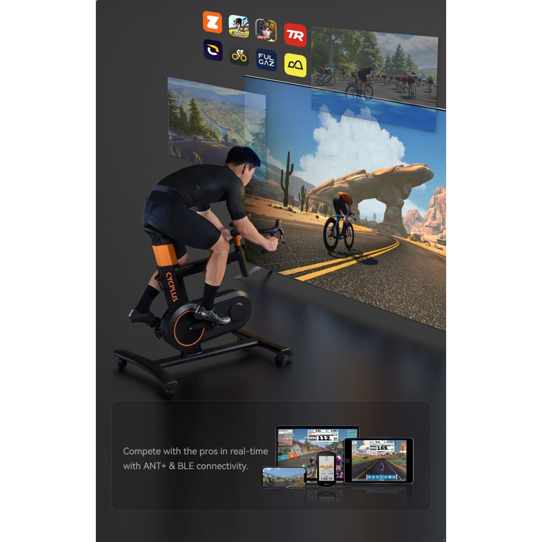 CYCPLUS T7 Smart Bike Fietstrainer