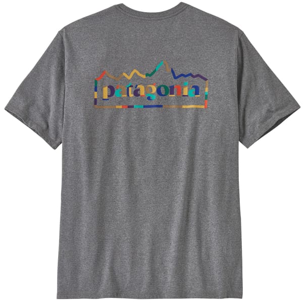 T-shirt PATAGONIA M'S UNITY FITZ RESPONSIBILI-TEE GRAVEL HEATHER