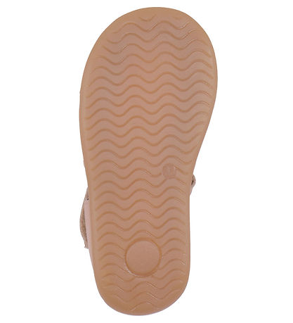Pom Pom Sandalen - Starter-Drops Klettband - Alt Rose
