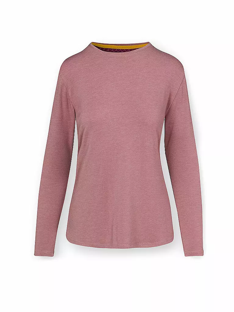 PIP STUDIO Loungewear Langarmshirt TOM rosa