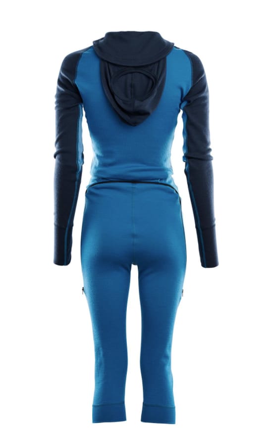 Aclima WarmWool Overall ¾ W's<br>Heldekkende ulldress med 3/4 benlengde