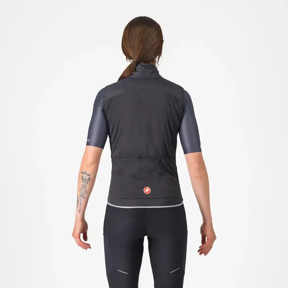 Castelli Fly Direct Windvest Zwart Dames