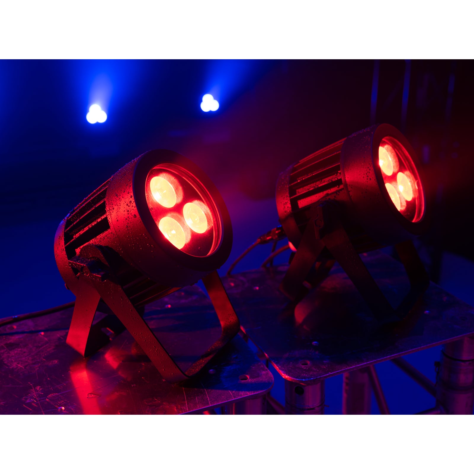 Eurolite LED IP Par 3x8W QCL IP65 spot