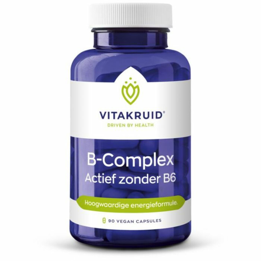 Vitakruid B-Complex Actief Zonder B690 vegacapsules
