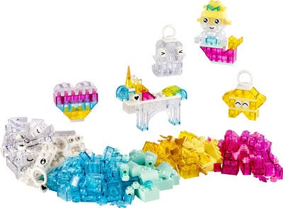LEGO Classic 11040 Magisk boks med gjennomsiktige klosser