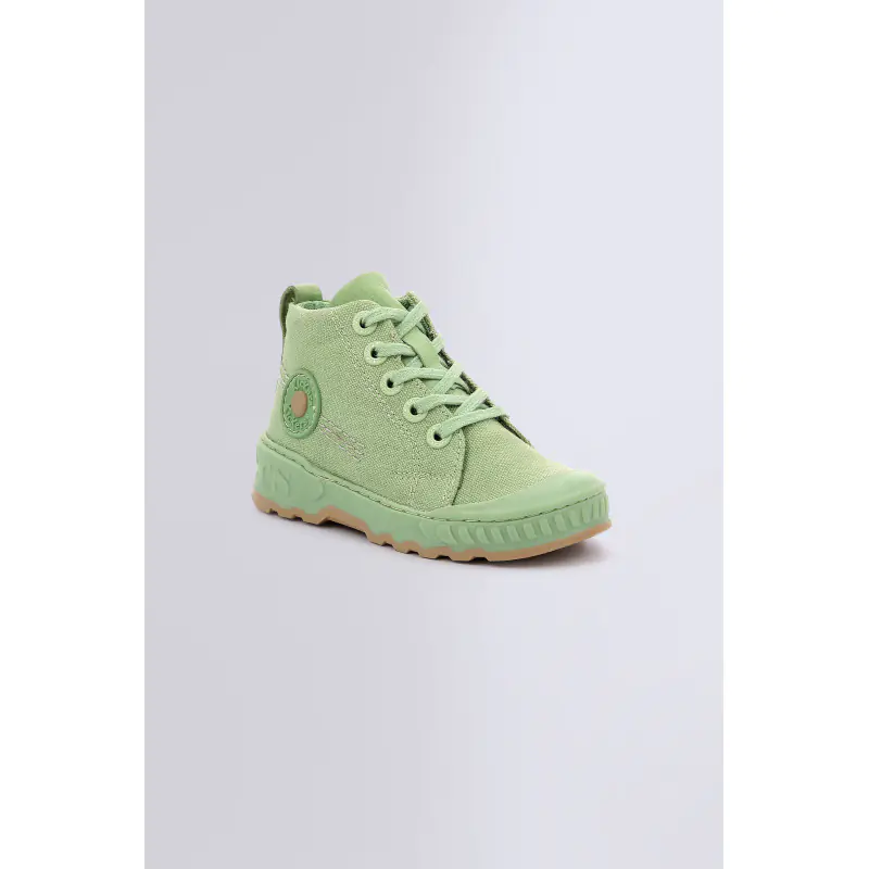 KICKRUP VERT CLAIR SNEAKERS HAUTES Textile Fille